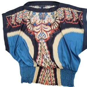 Vintage Woman's Y2K Rampage Boho Blouse